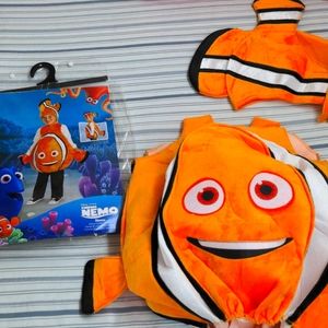 NEW Disney Nemo Toddler Costume, ages 3+ / Up to a size 6 - In Packaging